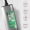 2.5 Gigabit Ethernet adapter AXAGON ADE-25R — USB Type-C, 10/100/1000/2500 Mbit, 5000 Mbit/s, aluminium, grey