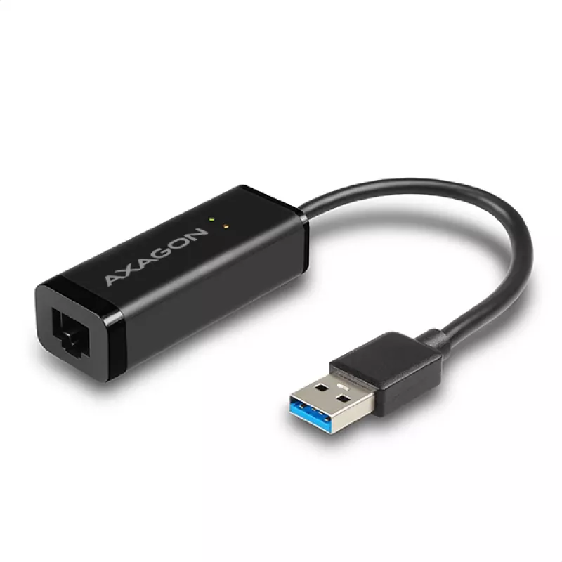 Axagon ADE-SR USB-A gigabit ethernet adapter, Wired, USB, Ethernet, 1000 Mbit/s, Black