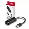 Axagon ADE-SR USB-A gigabit ethernet adapter, Wired, USB, Ethernet, 1000 Mbit/s, Black