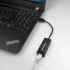 Axagon ADE-SR USB-A gigabit ethernet adapter, Wired, USB, Ethernet, 1000 Mbit/s, Black