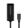 Axagon ADE-SRC USB-C gigabit ethernet adapter, Wired, USB Type-C, Ethernet, 1000 Mbit/s, Black