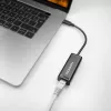 Axagon ADE-SRC USB-C gigabit ethernet adapter, Wired, USB Type-C, Ethernet, 1000 Mbit/s, Black