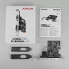 Axagon PCEA-S2N PCIe - 2x serial port 250 kbps adapter w. SP & LP