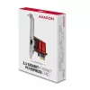 Axagon PCEE-G25 PCIe - 2.5 Gigabit Ethernet adapter Realtek 8125, PXE, w. SP & LP