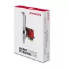 Internal Network Card AXAGON PCEE-GIX — PCI Express, Ethernet, 5000 Mbit/s, IEEE 802.3/802.3ab/802.3u