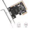 Axagon PCEE-GRF PCIe - Gigabit Ethernet adapter Realtek 8111F w. SP & LP