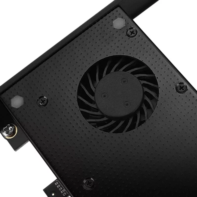 Axagon PCEM2-DC PCIe x4 - M.2 NVMe M-key + SATA B-key slot adapter w. cooler, SP & LP