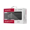 Axagon ACU-DPQ65 GaN Wall charger 65W, 3x port (USB-A + dual USB-C), PD3.0/QC4+/PPS/Apple