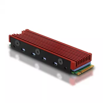 Axagon CRL-M2 Passive aluminum cooler for all M.2 SSDs, size 2280, high 12 mm.