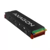 Axagon CRL-M2 Passive aluminum cooler for all M.2 SSDs, size 2280, high 12 mm.
