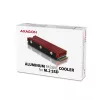 Axagon CRL-M2 Passive aluminum cooler for all M.2 SSDs, size 2280, high 12 mm.