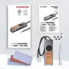 Axagon CLR-M2FAN Copper heatsink with fan for single-sided and double-sided M.2 SSD disks, size 2280, height 13 mm.