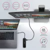 Axagon HMC-6GL USB 3.2 Gen 1 hub, 3x USB-A, HDMI 4k/30Hz, RJ-45, PD 100W, 20cm USB-C cable