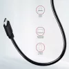 AXAGON HMC-4G2, USB-C 3.2 Gen 2 10 Gb/s hub, porty 2x USB-A + 2x USB-C, kabel USB-C 13cm