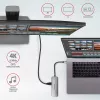 Axagon HMC-5 USB 3.2 Gen 1 hub, 2x USB-A, HDMI, SD/microSD, PD 100W, 20cm USB-C cable