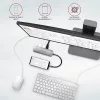 Axagon HMC-5 USB 3.2 Gen 1 hub, 2x USB-A, HDMI, SD/microSD, PD 100W, 20cm USB-C cable