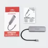 Axagon HMC-5 USB 3.2 Gen 1 hub, 2x USB-A, HDMI, SD/microSD, PD 100W, 20cm USB-C cable