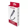 Axagon HMC-5 USB 3.2 Gen 1 hub, 2x USB-A, HDMI, SD/microSD, PD 100W, 20cm USB-C cable