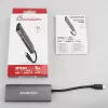 Axagon HMC-5G2 SPEEDSTER 5-in-1 USB-C Hub, 2x USB-A, 2x USB-C, HDMI, PD 60W