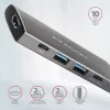 Axagon HMC-5G2 SPEEDSTER 5-in-1 USB-C Hub, 2x USB-A, 2x USB-C, HDMI, PD 60W