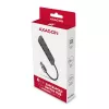 Axagon HUE-MSA Superspeed USB-A Switch Hub 4x USB 3.0 Active - 20cm Black USB 3.2 Gen 1 (3.1 Gen 1) Type-A 5000 Mbit/s Grey