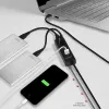 Axagon HUE-S2BL 4x USB 3.0 CHARGING hub w. 1.2m cable, power micro USB