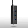 Axagon HUE-S2BL 4x USB 3.0 CHARGING hub w. 1.2m cable, power micro USB
