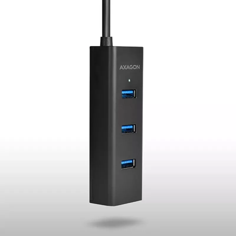 Axagon HUE-S2BL 4x USB 3.0 CHARGING hub w. 1.2m cable, power micro USB