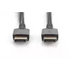 DIGITUS PREMIUM DP1.4 CABLE DP to DP 8K/60Hz, 3m Aluminum Housing Gold plated, Support 8K/60HZ