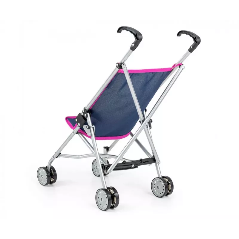 Doll pram milly mally Julia Prestige Navy lightweight design