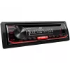 JVC KD-T702BT 1-DIN CD Receiver, Black, 1 DIN, 200 W, 50 W, CD, LCD