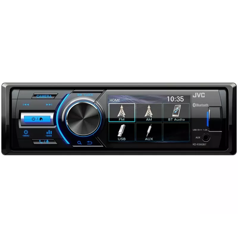 JVC KD-X560BT Black 180 W Bluetooth