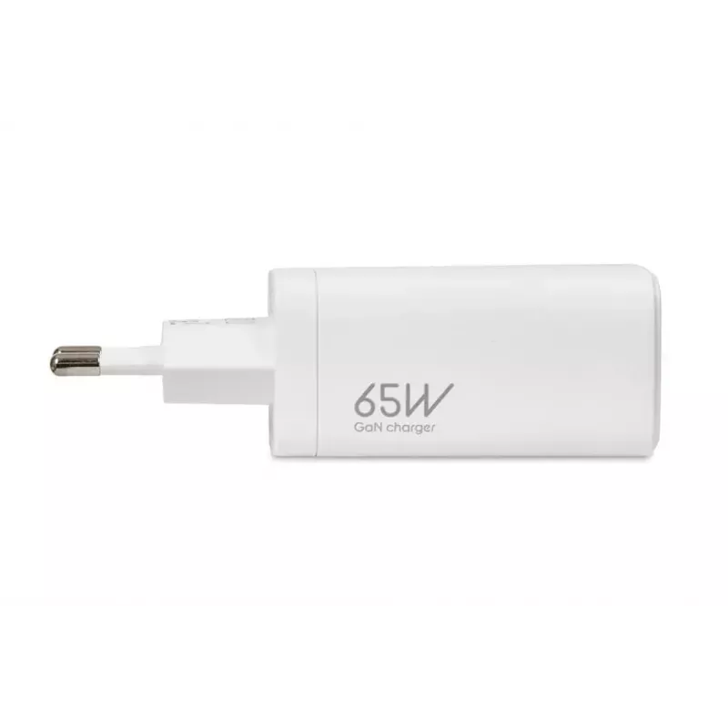 IBOX mobile device charger ILUC65W, 65W, 2x USB-C + 1x USB-A, white, 1.5 m cable
