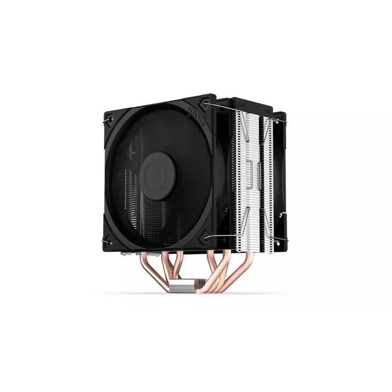 Air cooler ENDORFY Fera 5 Dual Fan — 2x 120 mm PWM fans, 4 heat pipes, TDP 220 W, compatible with LGA 2011 and multiple sockets, black