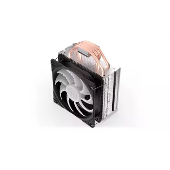 Air cooler ENDORFY Fera 5 ARGB 120 mm Black — 4 heat pipes, 1x120 mm PWM fan, TDP 220 W, height 155 mm