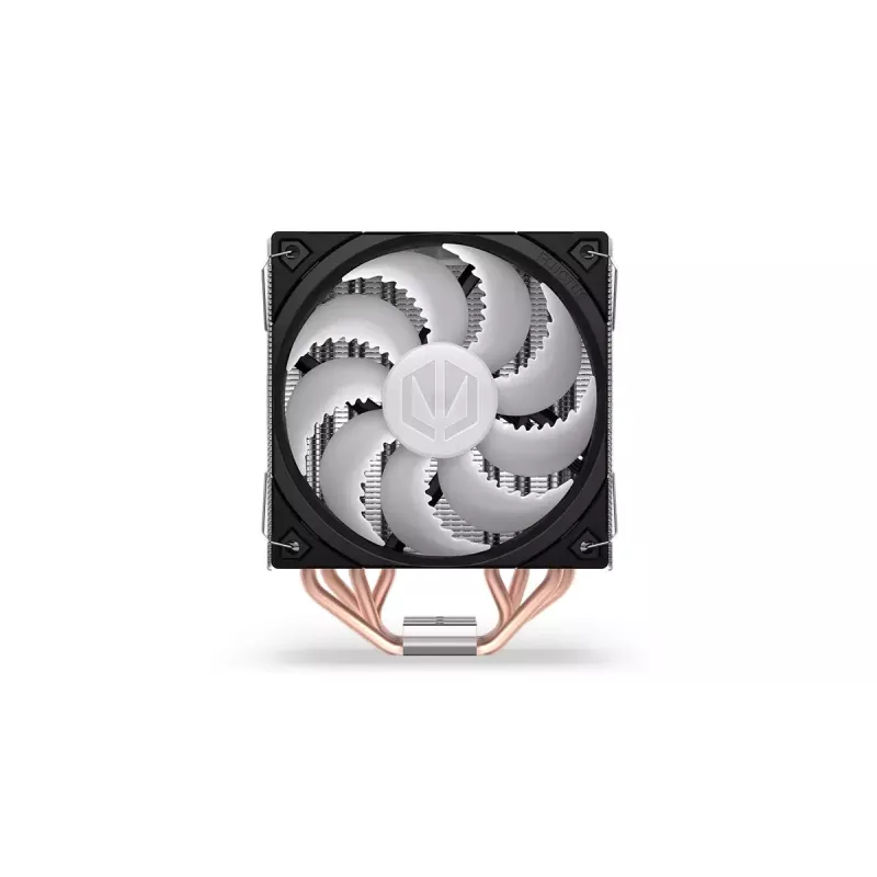 Air cooler ENDORFY Fera 5 ARGB 120 mm Black — 4 heat pipes, 1x120 mm PWM fan, TDP 220 W, height 155 mm