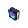 Air cooler ENDORFY Fera 5 ARGB 120 mm Black — 4 heat pipes, 1x120 mm PWM fan, TDP 220 W, height 155 mm