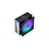 Air cooler ENDORFY Fera 5 ARGB 120 mm Black — 4 heat pipes, 1x120 mm PWM fan, TDP 220 W, height 155 mm