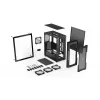 PC case ENDORFY Regnum 400 ARGB Tower Black — ATX, tempered glass, ARGB, 3x120mm front, 1x120mm rear, supports GPU 37 cm