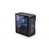 PC case ENDORFY Regnum 400 ARGB Tower Black — ATX, tempered glass, ARGB, 3x120mm front, 1x120mm rear, supports GPU 37 cm