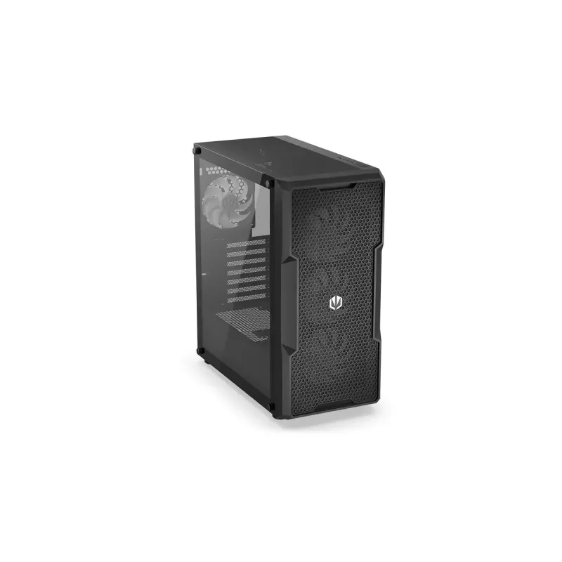 PC case ENDORFY Regnum 400 ARGB Tower Black — ATX, tempered glass, ARGB, 3x120mm front, 1x120mm rear, supports GPU 37 cm