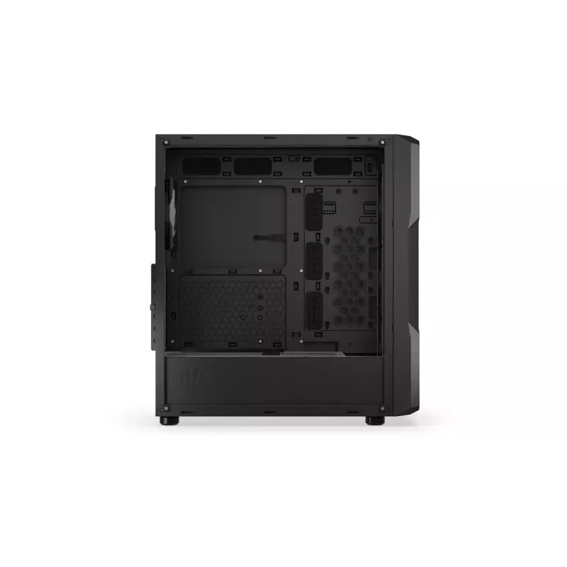 PC case ENDORFY Regnum 400 ARGB Tower Black — ATX, tempered glass, ARGB, 3x120mm front, 1x120mm rear, supports GPU 37 cm