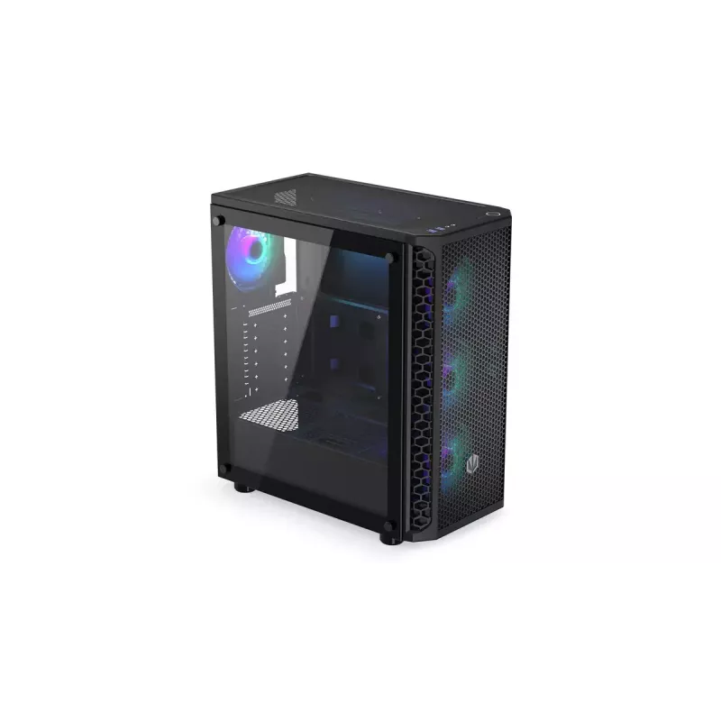 PC case ENDORFY Signum 300 ARGB Tower Black — ATX, tempered glass, ARGB lighting, supports GPU 350mm, CPU cooler height 161mm
