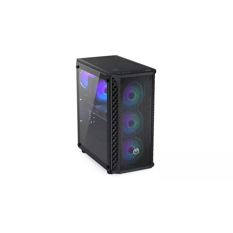 PC case ENDORFY Signum 300 ARGB Tower Black — ATX, tempered glass, ARGB lighting, supports GPU 350mm, CPU cooler height 161mm