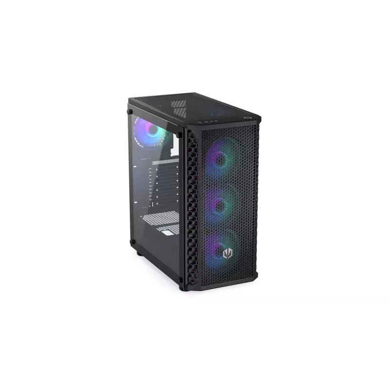 PC case ENDORFY Signum 300 ARGB Tower Black — ATX, tempered glass, ARGB lighting, supports GPU 350mm, CPU cooler height 161mm