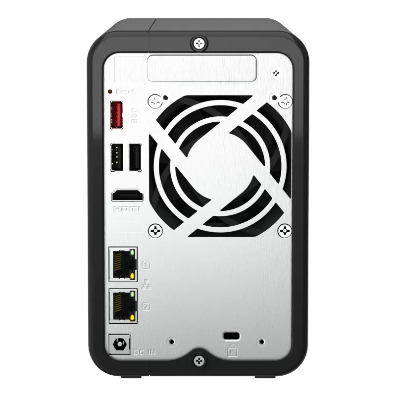 QNAP TS-264 NAS Tower Intel® Celeron® N5095 8 GB 0 TB QNAP QTS Black, Gold