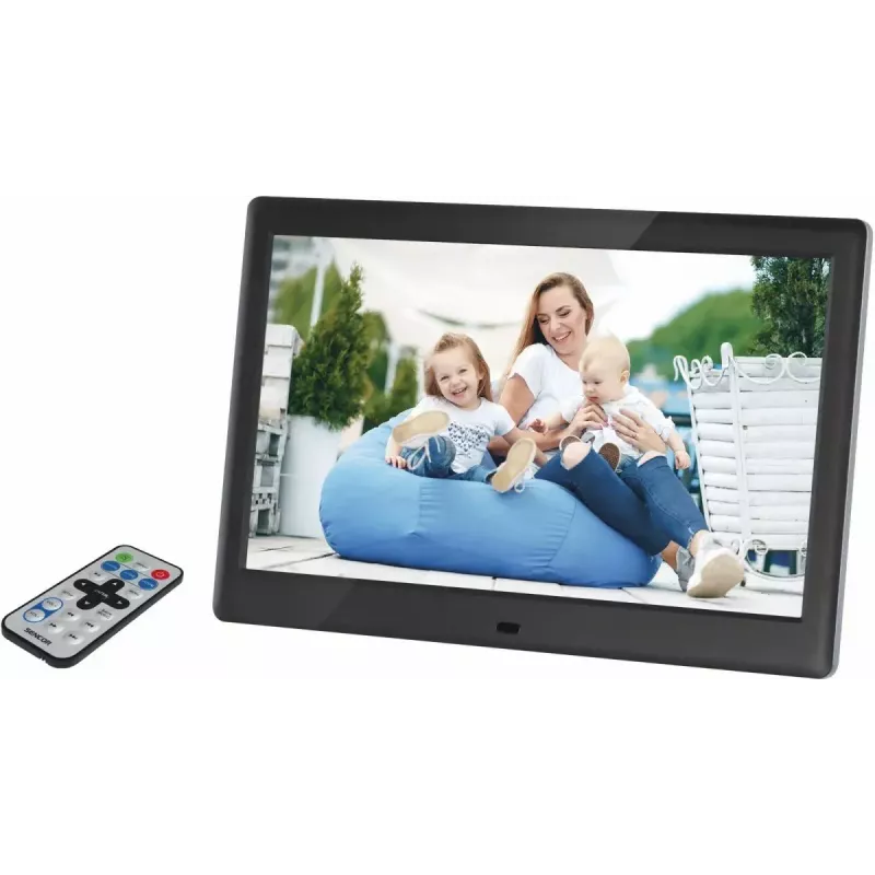 Digital photo frame SENCOR SDF 1082 BK, 10-inch 1280×800 display