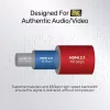 HDMI cable Unitek C140W 5 m — HDMI Type A to Type A, HDMI 2.1, 48 Gbit/s, 120 Hz, black