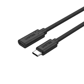 USB-C to USB-C cable Unitek C14086BK-1.5M — USB 3.2 Gen 2, 10 Gbit/s, 5 m, black