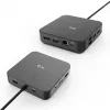 i-tec USB-C HDMI Dual DP Docking Station with Power Delivery 100 W + Universal Charger 100 W